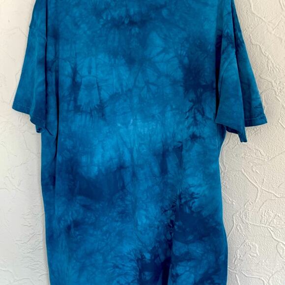 THE MOUNTAIN BRAND TIE DYE BALD EAGLE MEGA PRINT QUALITY MENS SHIRT SIZE XL - Picture 3 of 4